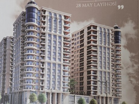 3 otaqlı yeni tikili - 28 May m. - 144 m²