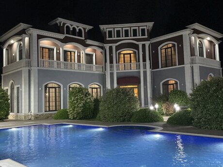 Mərdəkanda 6 otaqlı həyət evi kirayə verilir, 500 m², 150 AZN/ay, şəkil 2 / 12