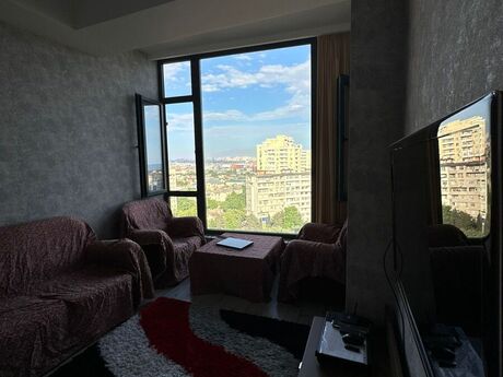 Объявление №6224392 - Баку, Наримановский  р., 3-комн., 100 м², 11/16 этаж