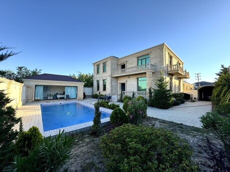 6 otaqlı həyət evi/bağ evi - Mərdəkan q. - 400 m²