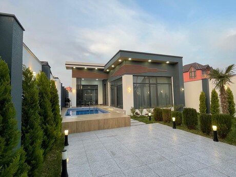 4 otaqlı həyət evi/bağ evi - Mərdəkan q. - 200 m²