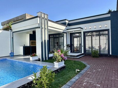 4 otaqlı həyət evi/bağ evi - Mərdəkan q. - 140 m²