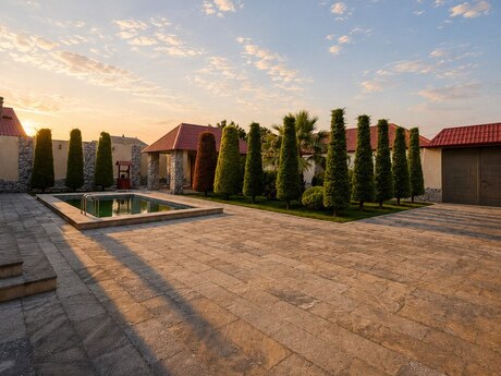 5 otaqlı həyət evi/bağ evi - Mərdəkan q. - 200 m²