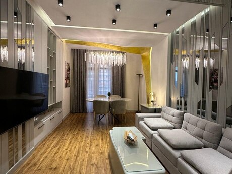 Ağ şəhərdə 2 otaqlı yeni tikili mənzil kirayə verilir, 65 m², 1 600 AZN/ay, şəkil 2 / 12