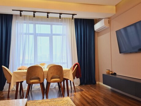 Elan №6238320 - Bakı, İnşaatçılar m., 3 otaqlı, 117 m², 15/19 mərtəbə