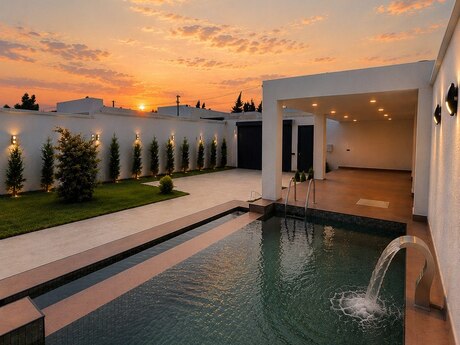 4 otaqlı həyət evi/bağ evi - Mərdəkan q. - 140 m²