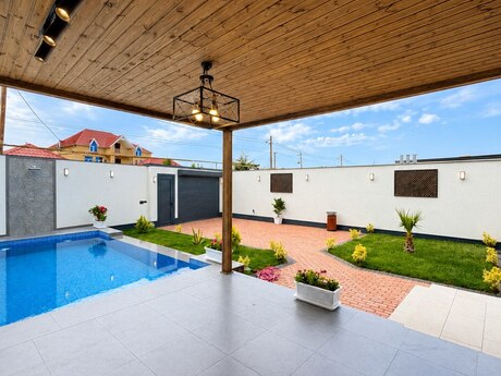 4 otaqlı həyət evi/bağ evi - Mərdəkan q. - 155 m²
