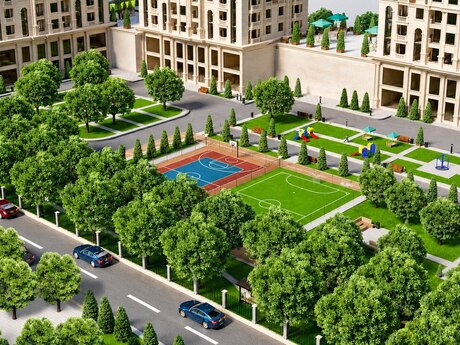 2 otaqlı mənzil, 72 m², 28 May: 216 000 ₼ 3