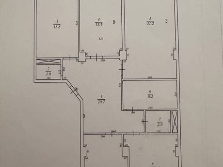 4-room apartment, 155 m², Nəriman Nərimanov: 355 000 ₼ 3