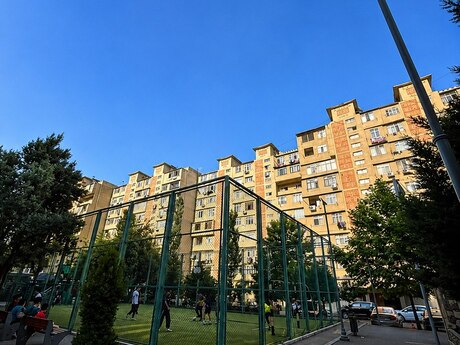 3 otaqlı köhnə tikili - Yeni Yasamal q. - 90 m²