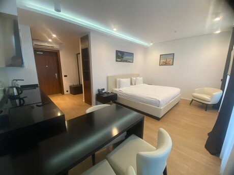 1 otaqlı həyət evi/bağ evi - Sea Breeze q. - 55 m²
