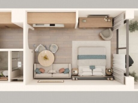 1 otaqlı mənzil, 51 m², Sea Breeze: 190 000 ₼ 5