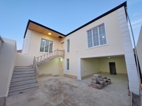 4 otaqlı həyət evi/bağ evi - Hövsan q. - 124 m²