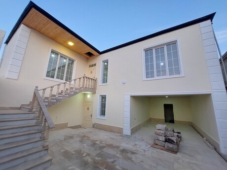 4 otaqlı həyət evi/bağ evi - Hövsan q. - 124 m²