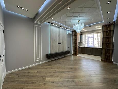 3 otaqlı yeni tikili - Həzi Aslanov m. - 91 m²