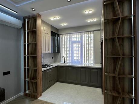 3 otaqlı yeni tikili - Həzi Aslanov m. - 91 m²