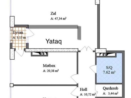 Triumph Palace kompleksində 3 otaqlı yeni tikili mənzil satılır, 112 m², 336 000 AZN, şəkil 3 / 5