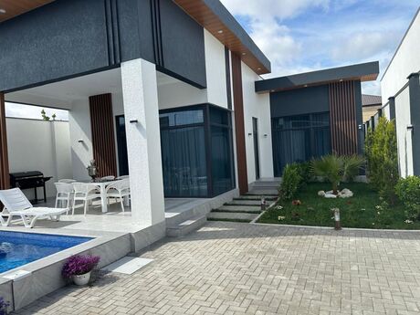 4 otaqlı həyət evi/bağ evi - Abşeron r. - 125 m²