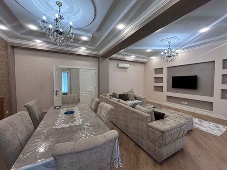 3-room apartment for rent, 145 m², Ağ şəhər: 1 500 ₼/mo 3