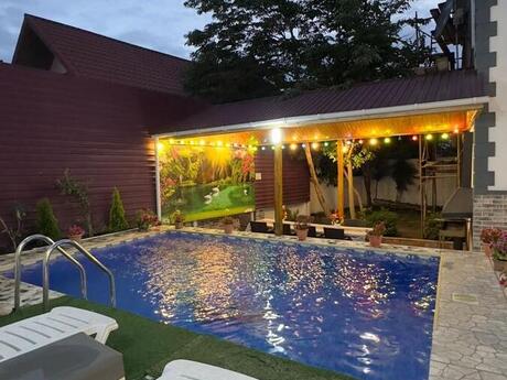 5 otaqlı həyət evi/bağ evi - Qəbələ - 220 m²