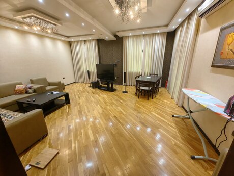 2-room apartment for rent, 85 m², Sahil: 1 400 ₼/mo 2