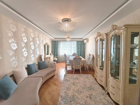 3 otaqlı yeni tikili - Nəriman Nərimanov m. - 130 m²