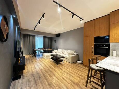 2 otaqlı yeni tikili - Şah İsmayıl Xətai m. - 78 m²