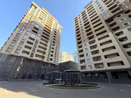 3 otaqlı yeni tikili - Şah İsmayıl Xətai m. - 105 m²