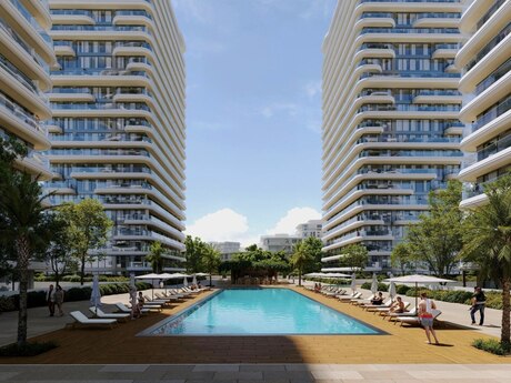 Elan №6255514 - Bakı, Sea Breeze q., 1 otaqlı, 56.3 m², 4/24 mərtəbə