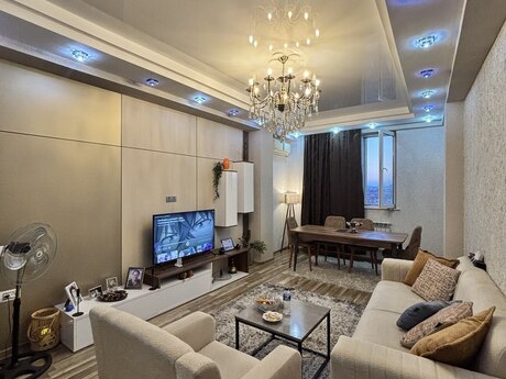 2 otaqlı yeni tikili - Həzi Aslanov m. - 90 m²