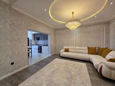 2 rooms · 90 m² · floor 9/16, Həzi Aslanov