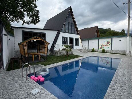 3 otaqlı həyət evi/bağ evi - Qəbələ - 140 m²
