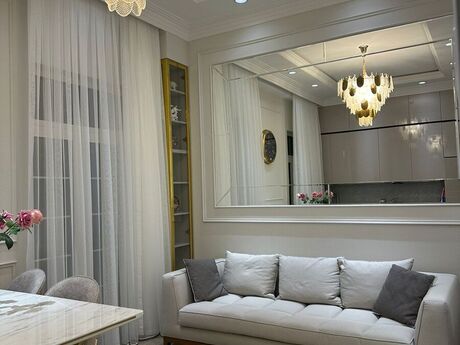 Ağ şəhərdə 2 otaqlı yeni tikili mənzil kirayə verilir, 60 m², 2 000 AZN/ay, şəkil 2 / 12