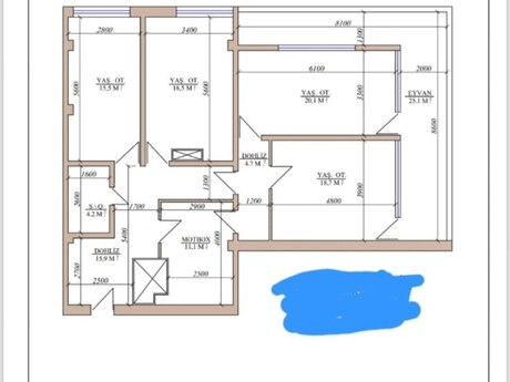 3-room apartment, 135 m², Əhmədli: 280 000 ₼ 2