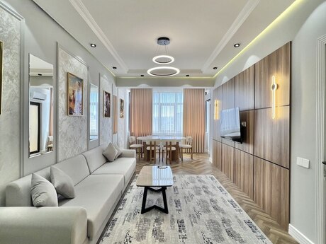 2 otaqlı yeni tikili - Şah İsmayıl Xətai m. - 67 m²