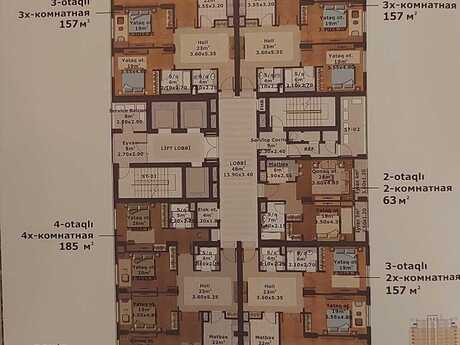 3 otaqlı mənzil, 157 m², Ağ şəhər: 612 000 ₼ 5