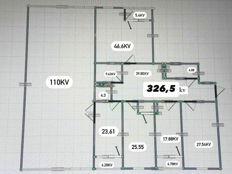 6 otaqlı mənzil, 323 m², Nəriman Nərimanov: 824 000 ₼ 5