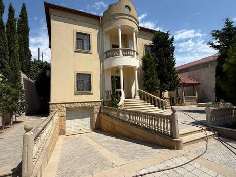 6 otaqlı həyət evi/bağ evi - Qaraçuxur q. - 260 m²