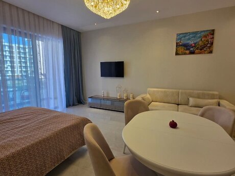 1-комн. новостройка - пос. Нардаран - 57 м²