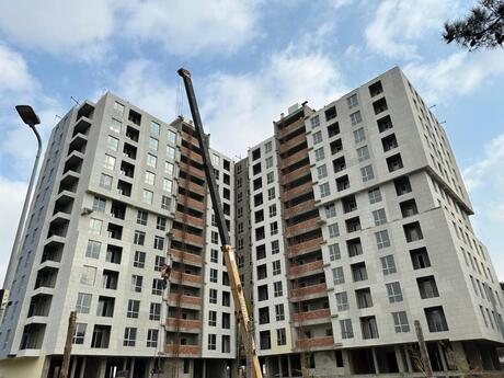 1 otaqlı yeni tikili - Binəqədi r. - 53 m²