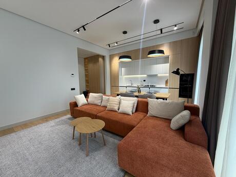 2-room apartment for rent, 80 m², Knightsbridge Residence White City: 3 000 ₼/mo 2