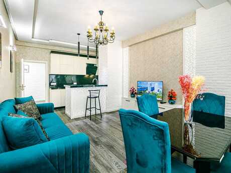 2 otaqlı yeni tikili - Şah İsmayıl Xətai m. - 80 m²