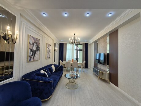 3 otaqlı yeni tikili - Nəsimi r. - 115 m²