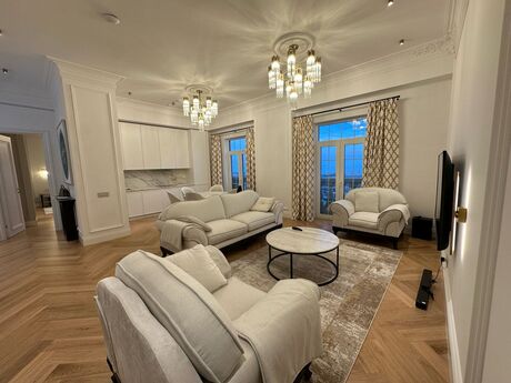 4-room apartment for rent, 170 m², Knightsbridge Residence White City: 4 000 ₼/mo 3