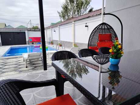 3 otaqlı həyət evi/bağ evi - Qəbələ - 100 m²