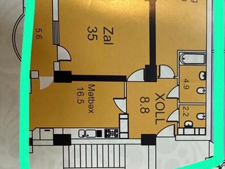2 otaqlı mənzil, 90,1 m², Servis Palace: 306 000 ₼ 4
