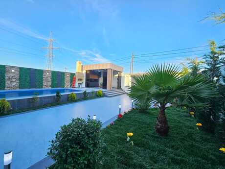 4 otaqlı həyət evi/bağ evi - Xəzər r. - 190 m²