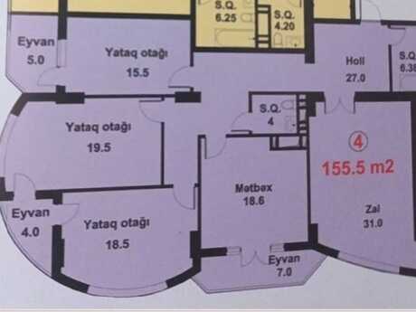 4-комнатная квартира, 156 м², Azadlıq Prospekti: 350 000 ₼ 3