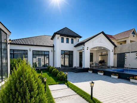 4 otaqlı həyət evi/bağ evi - Mərdəkan q. - 230 m²