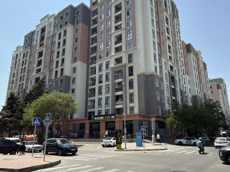 3 otaqlı yeni tikili - Qara Qarayev m. - 128 m²